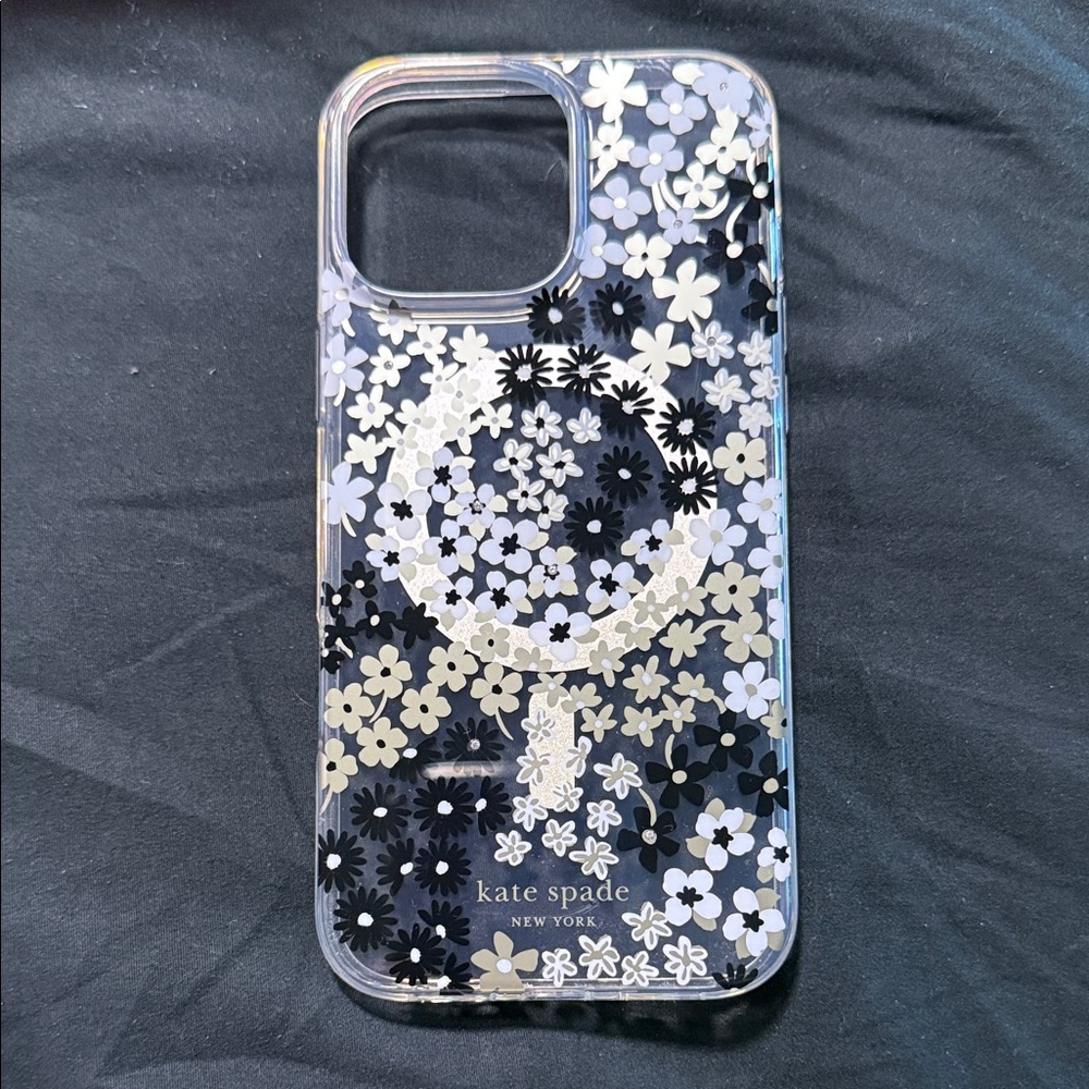 kate spade Floral Clear Phone Case